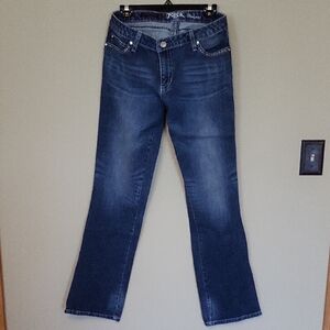 Stylish Blue Boot Cut Jeans for Women